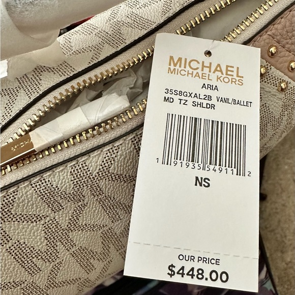 MK purse vanilla & pink - Picture 4 of 4